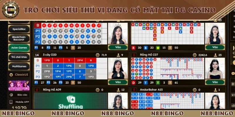 Một vài trò chơi siêu thú vị đang có mặt tại đây